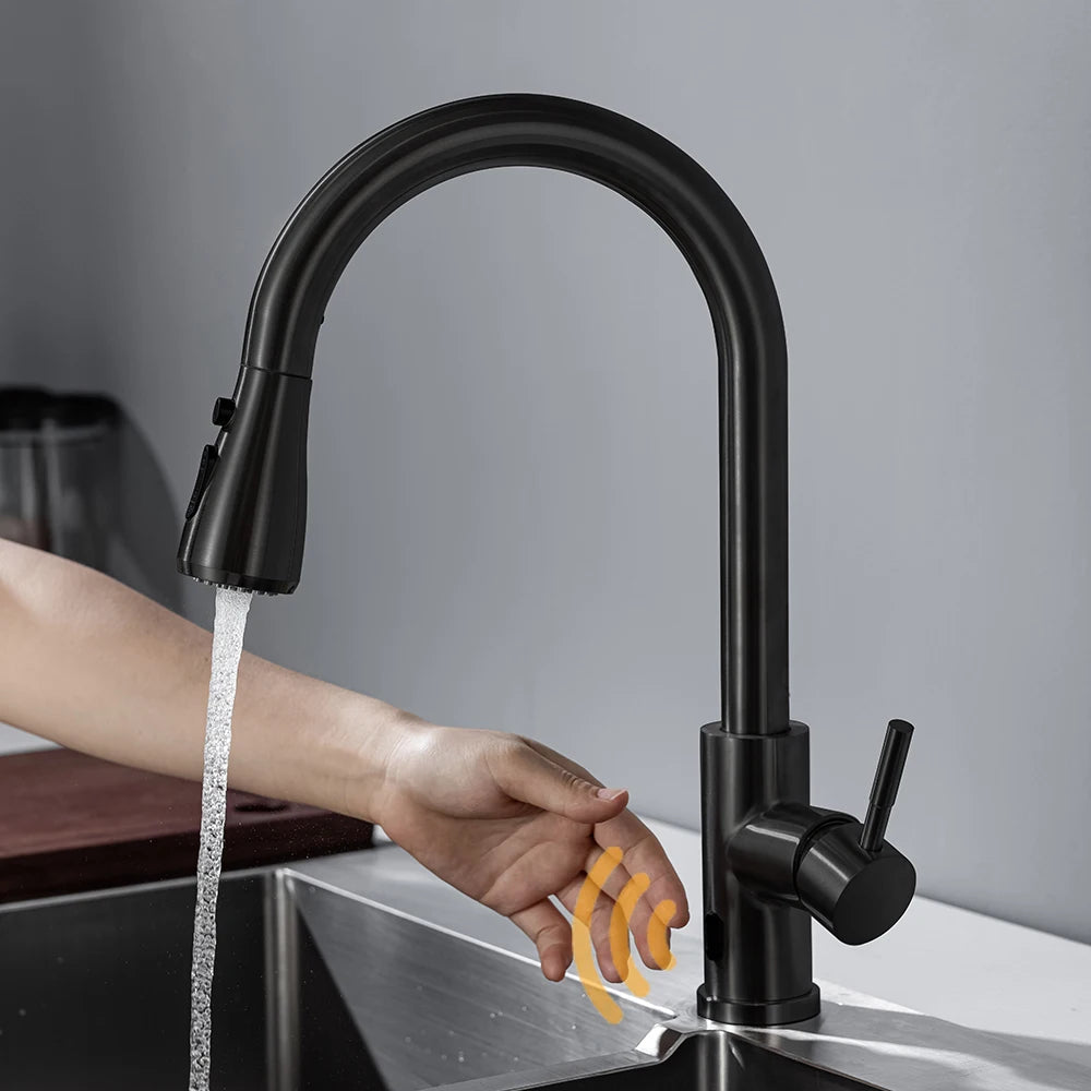 Everyday Essentials Smart Touchless Kitchen Faucet IR Sensor