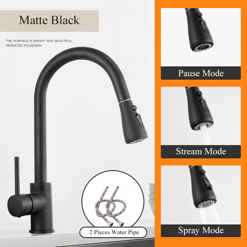 Everyday EssentialsOnline Pull Out Kitchen Faucet Swivel