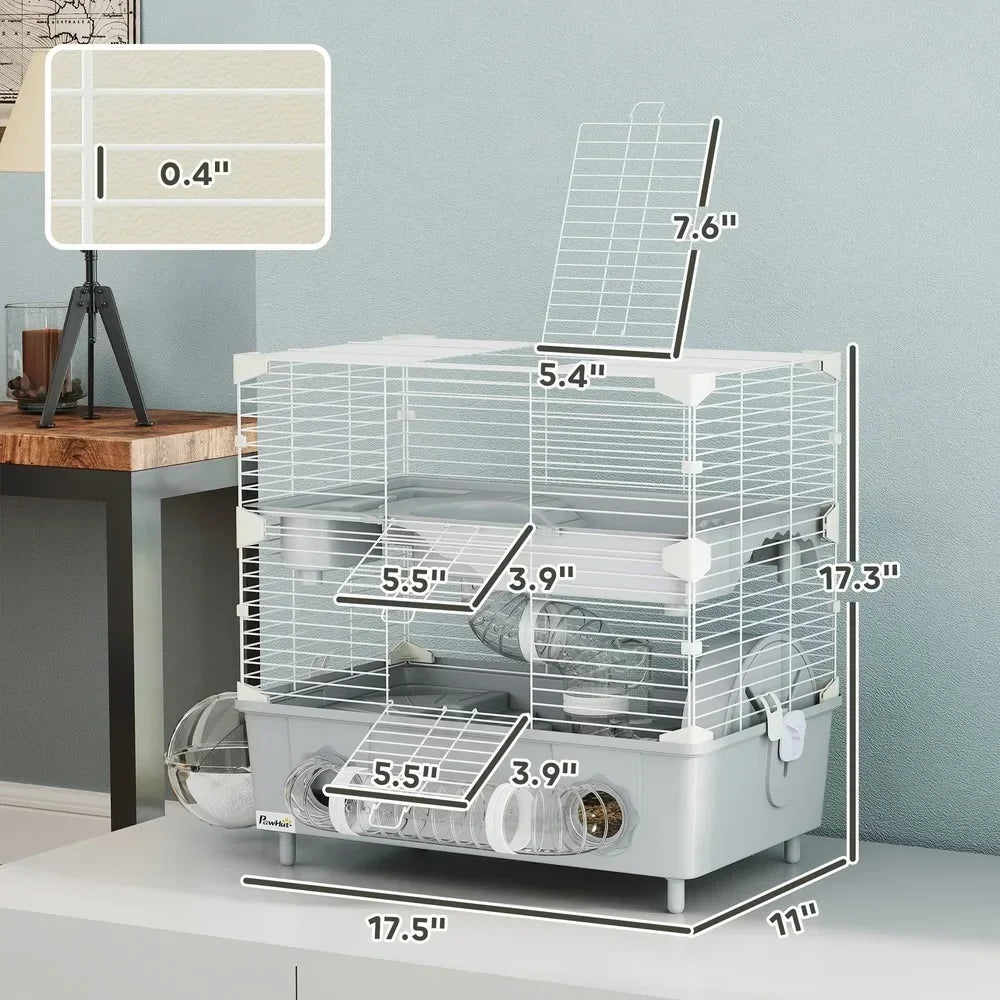 Everyday EssentialsOnline 2-Tier Hamster Cage Habitat