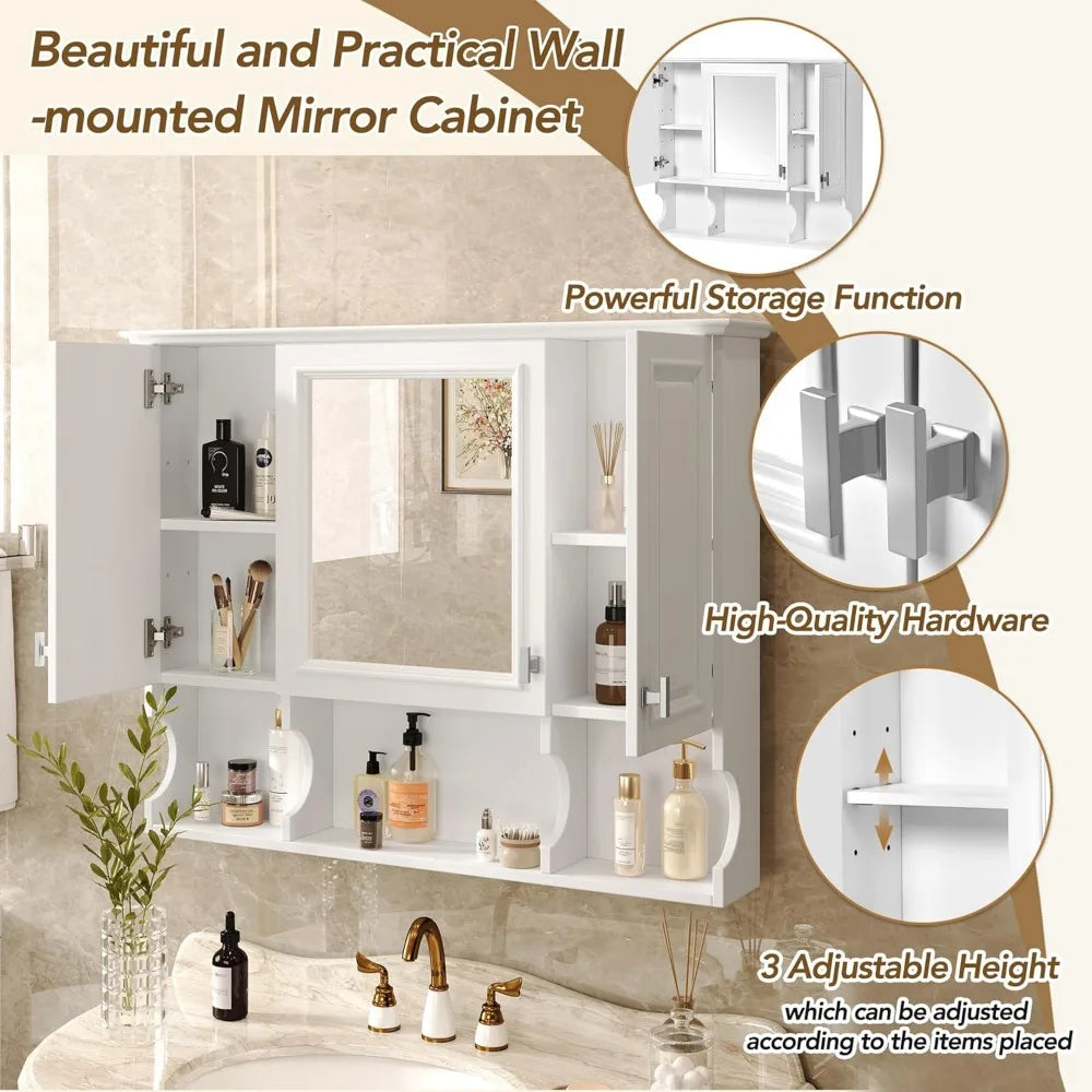 Everyday EssentialsOnline Bathroom Wall Cabinet Mirror