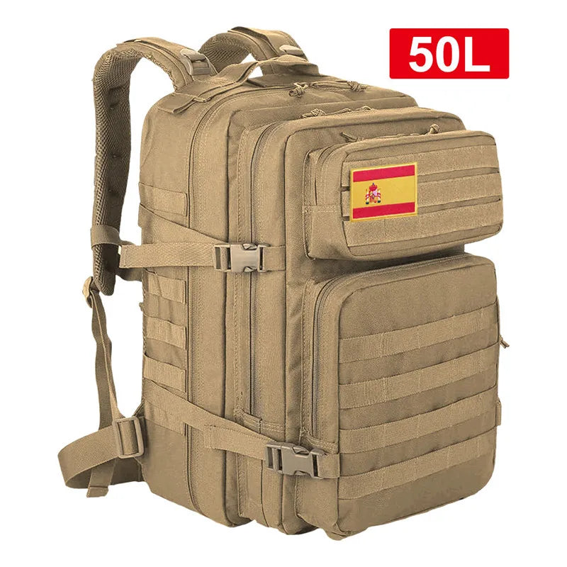 45L 25L Tactical Backpack Unisex Large Outdoor Travel Bags