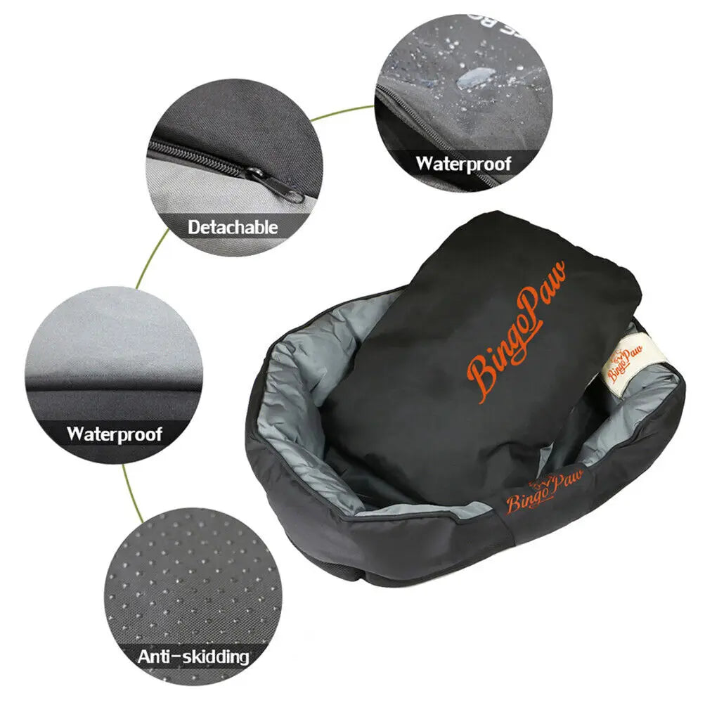 Everyday EssentialsOnline Calming Dog Bed With Oxford Cover