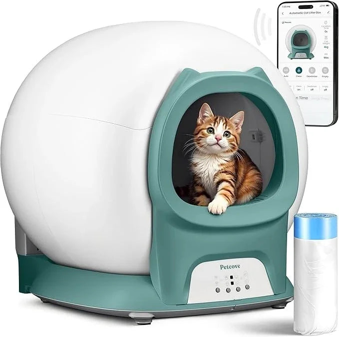 Everyday EssentialsOnline Self Clean Litter Box Auto Sensors
