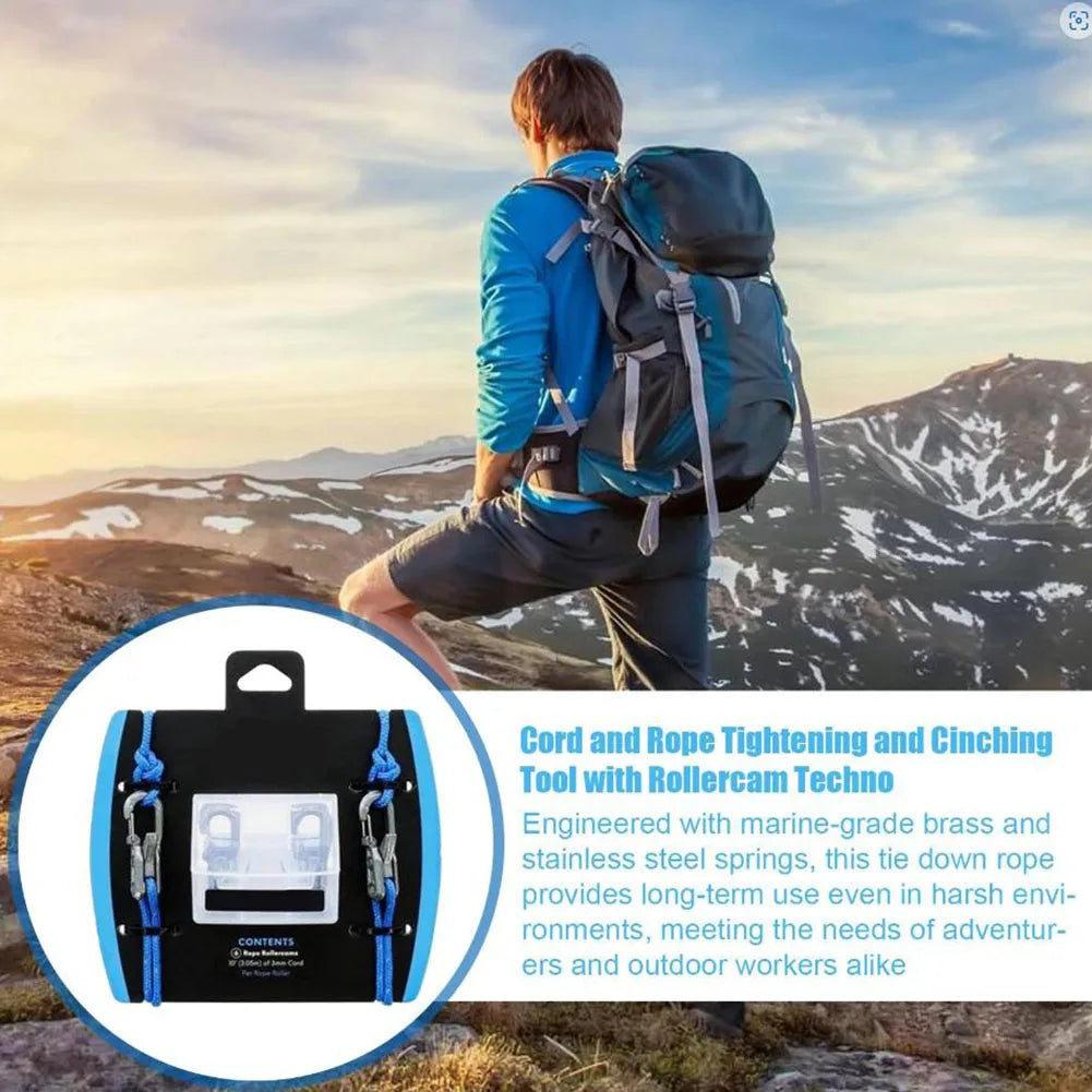 APWIKOGERE Rope Tension Adjuster Ultralight Guyline Tool