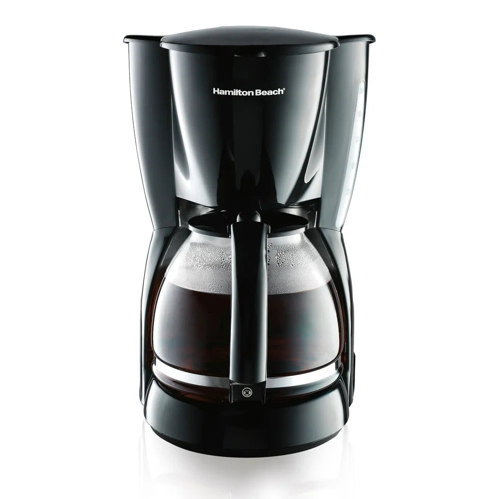 XMSJ 12 Cup Programmable Coffee Maker with Auto Shut-Off