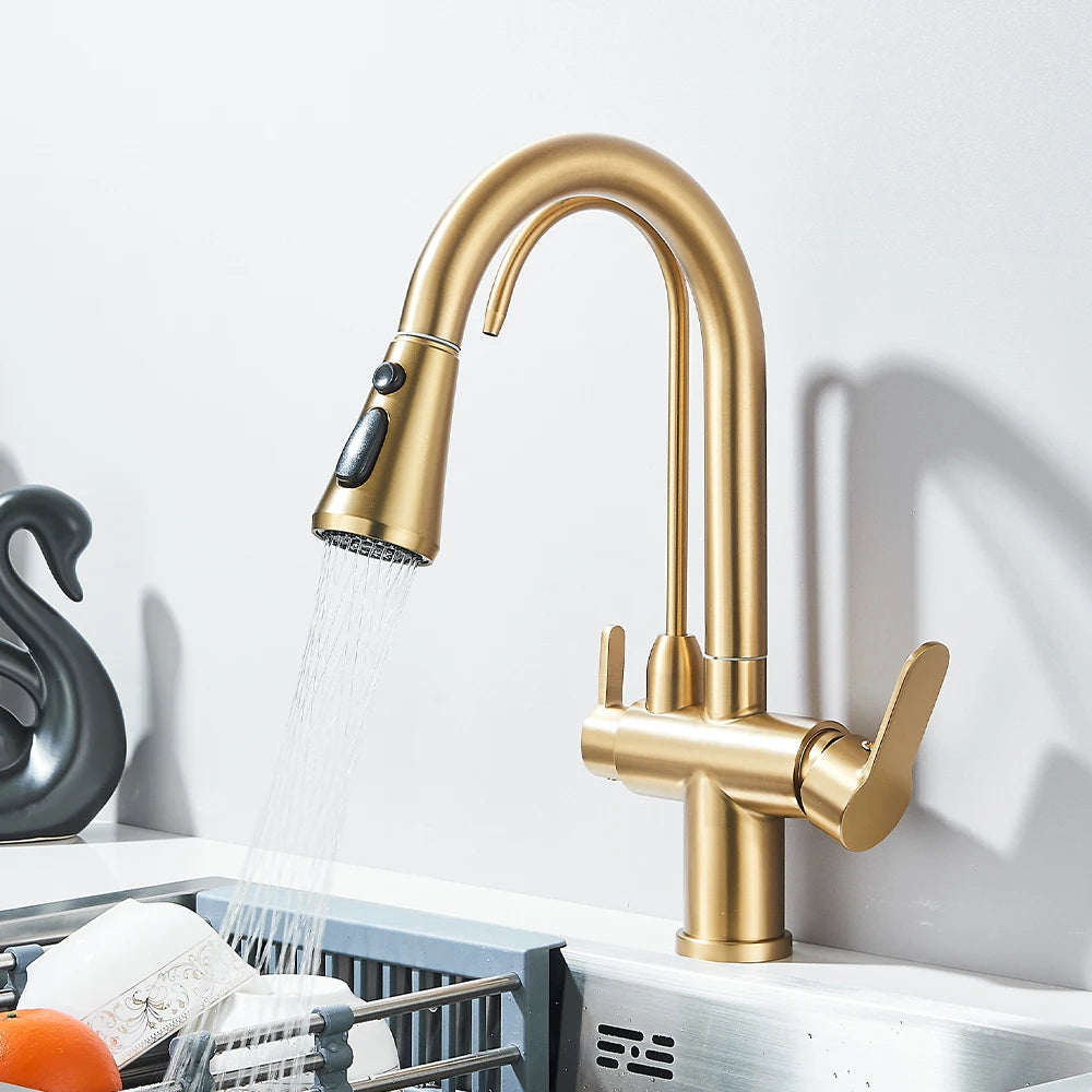 Everyday EssentialsOnline Kitchen Faucet Dual Handle