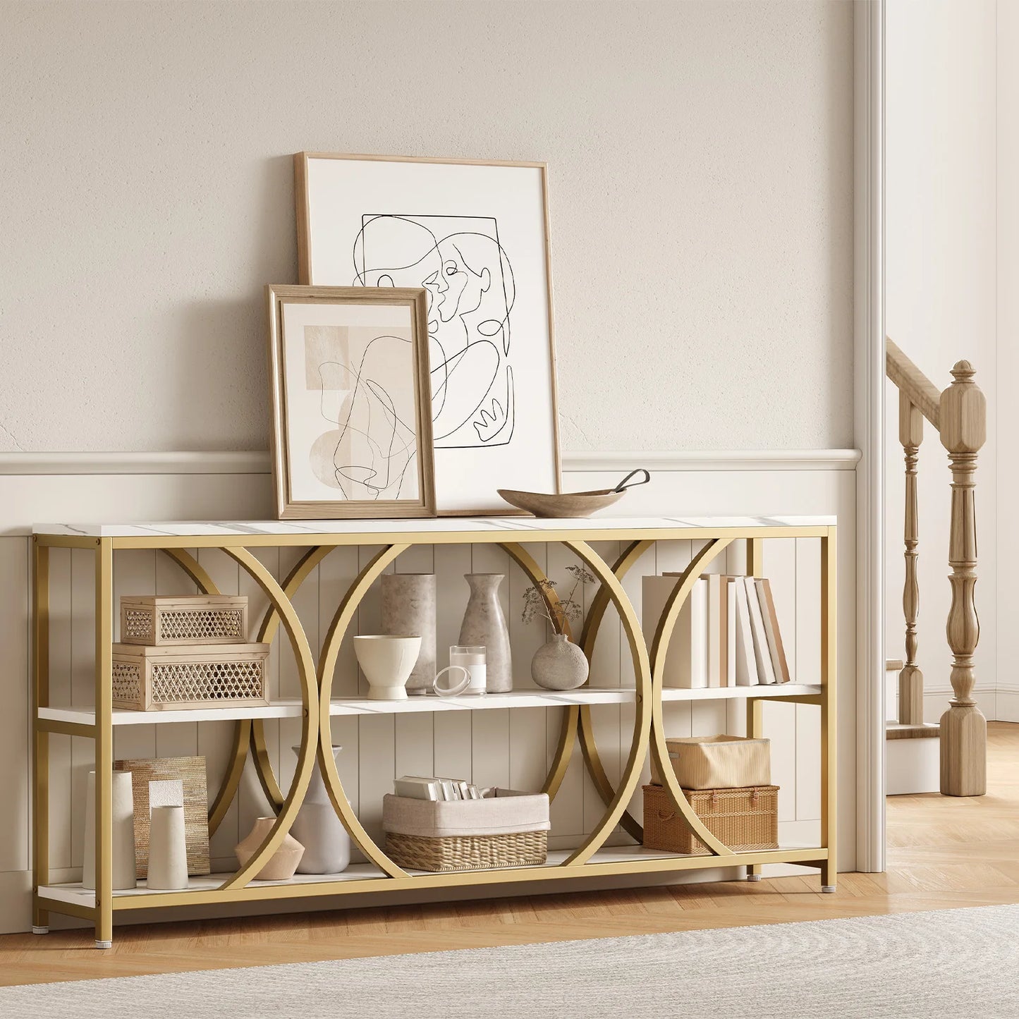 Everyday EssentialsOnline Modern Console Table With Storage