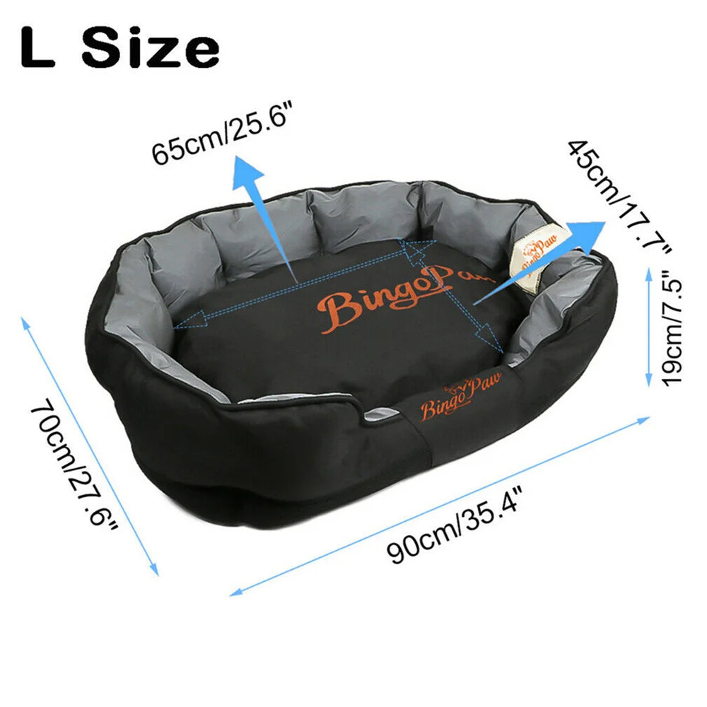 Borwartcn Waterproof Dog Bed Orthopedic Sofa For Pets
