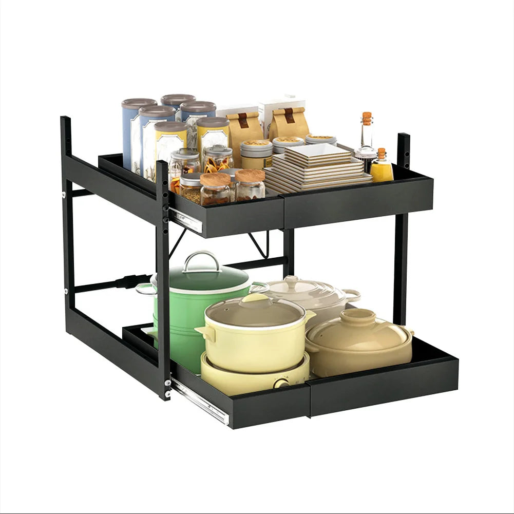 Everyday EssentialsOnline Under Sink Sliding Organizer