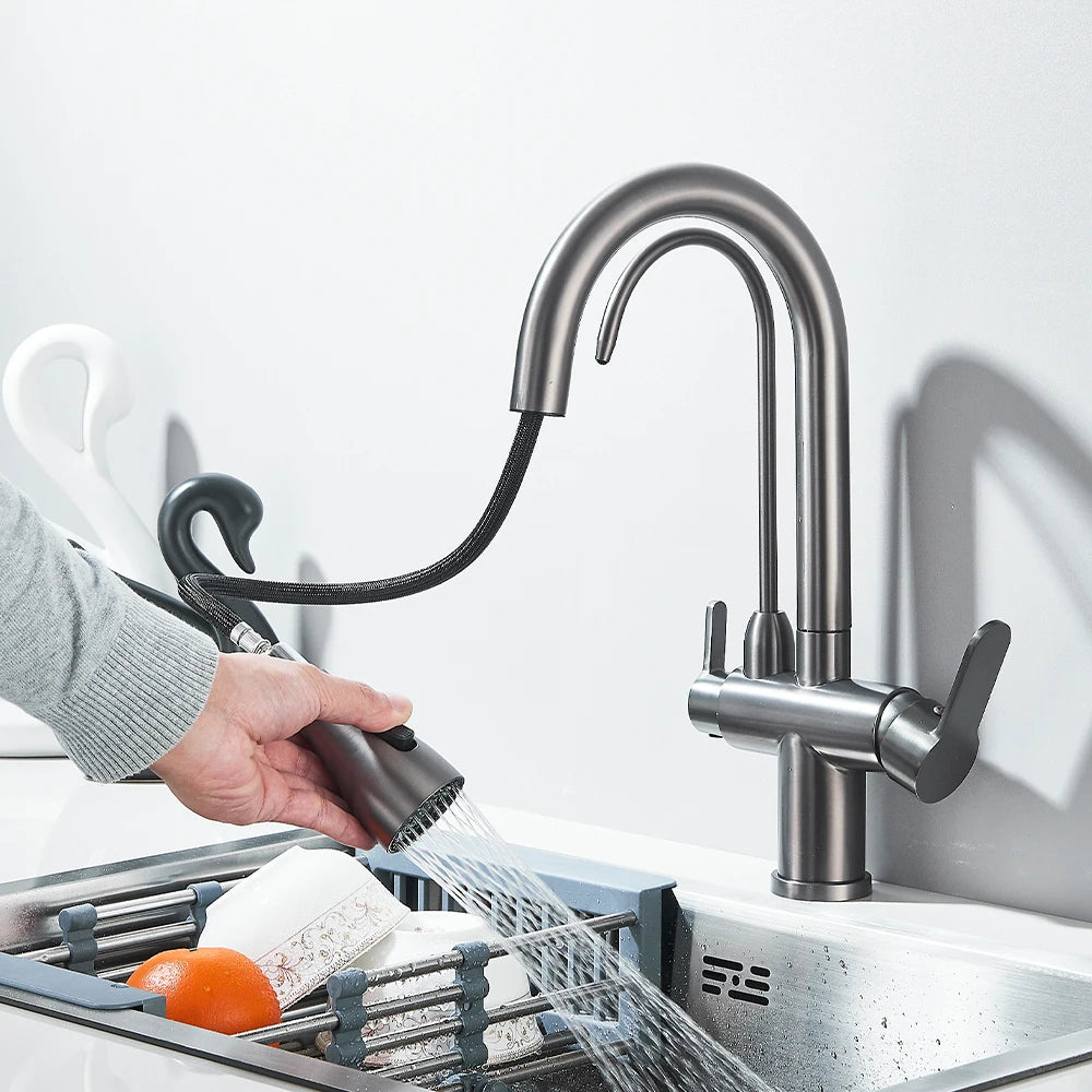 Everyday EssentialsOnline Kitchen Faucet Dual Handle