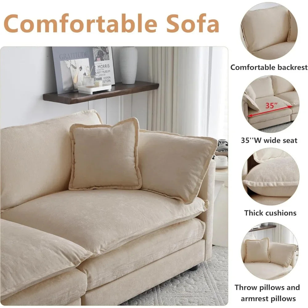 Everyday EssentialsOnline Modular Sectional Sofa L Shaped