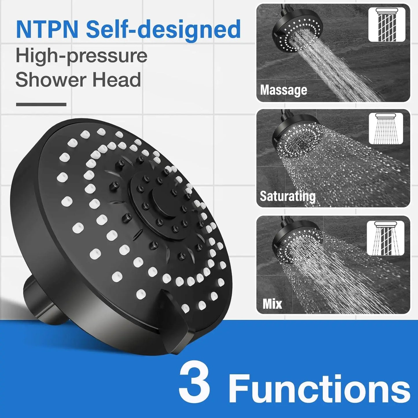 Everyday EssentialsOnline Tandem Shower Head For Couples