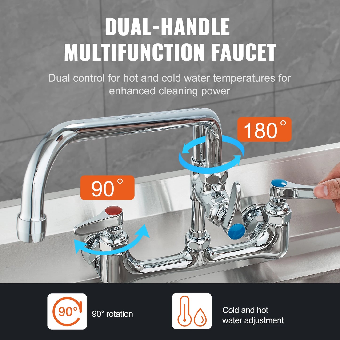 Everyday EssentialsOnline Commercial Faucet Sprayer