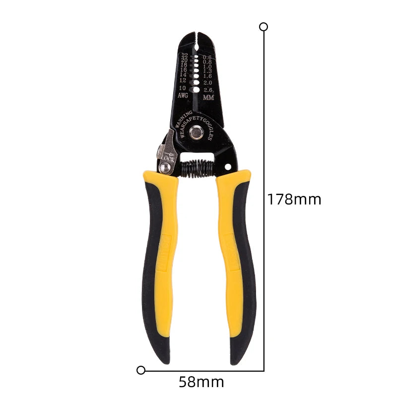 Deli Wire Stripper For 0.6 To 2.6mm Harnesses Precision
