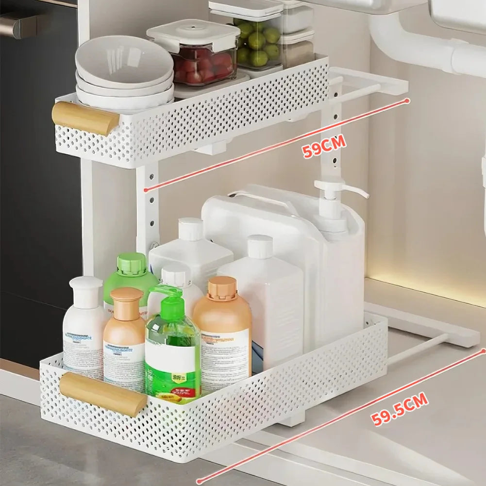 Everyday EssentialsOnline Under Sink 2 Cabinet Organizer