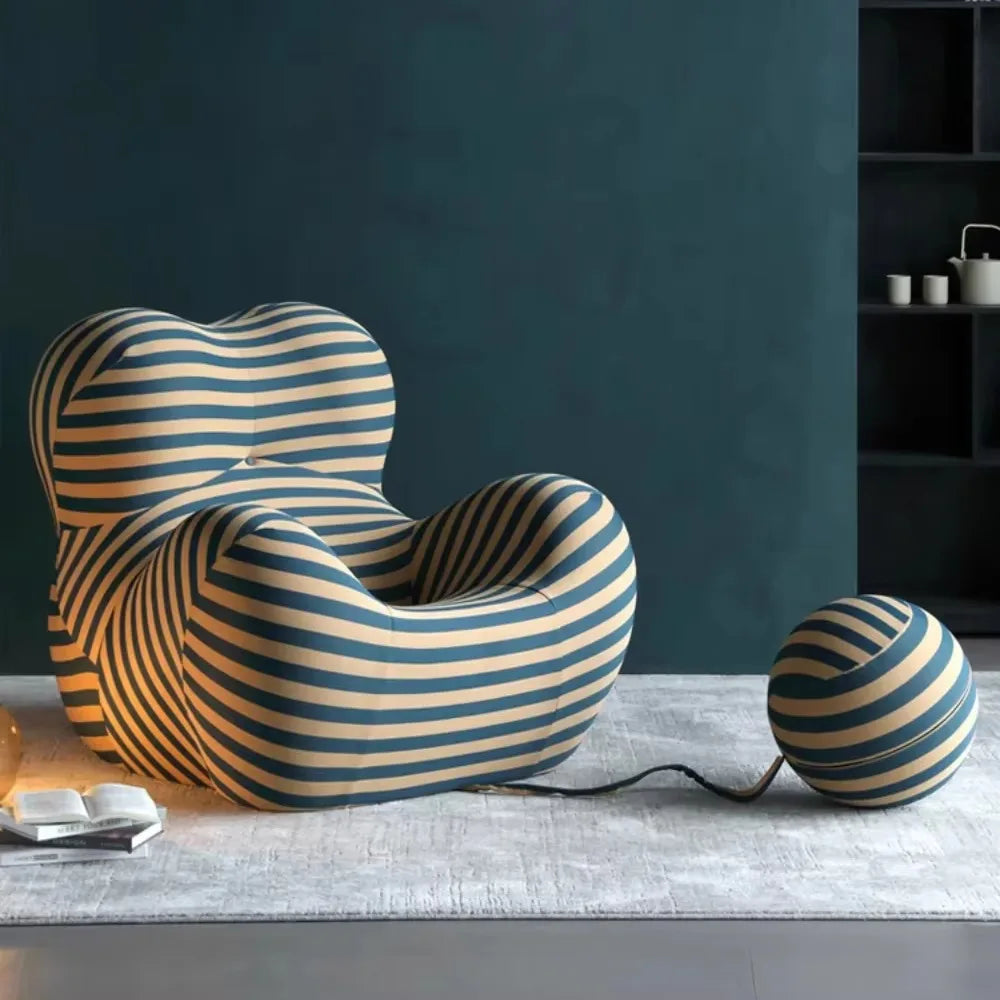 Guangdong CN Lounge Sofa Single Chaise Recliner Armchair