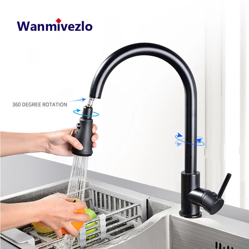Everyday EssentialsOnline Pull Out Kitchen Faucet Swivel