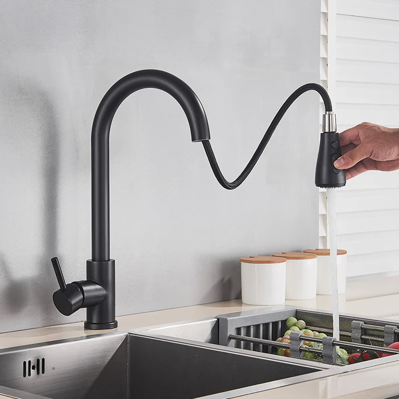 Everyday EssentialsOnline Pull Out Kitchen Faucet Swivel