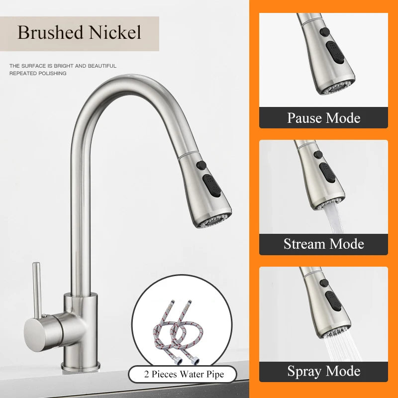 Everyday EssentialsOnline Pull Out Kitchen Faucet Swivel