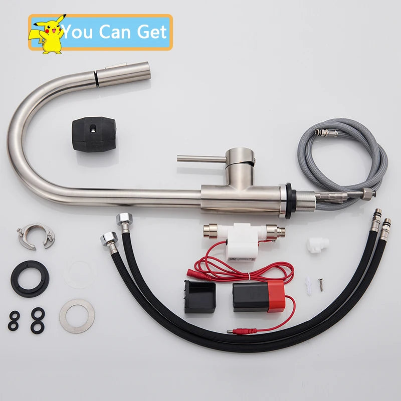 Rozin Smart Touch Kitchen Faucet With Pull Out Sensor