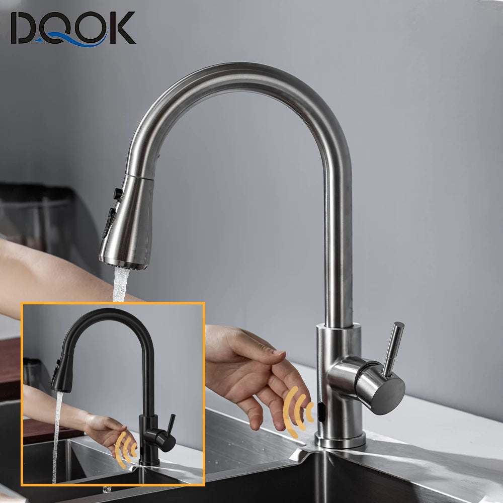 Everyday Essentials Smart Touchless Kitchen Faucet IR Sensor