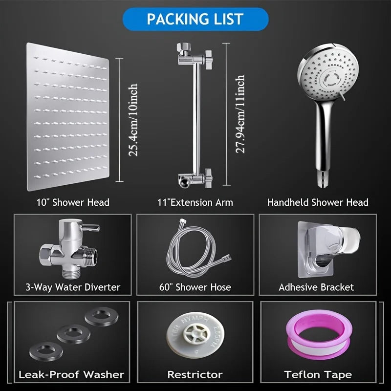 Everyday EssentialsOnline Concealed Stainless Shower Fixture