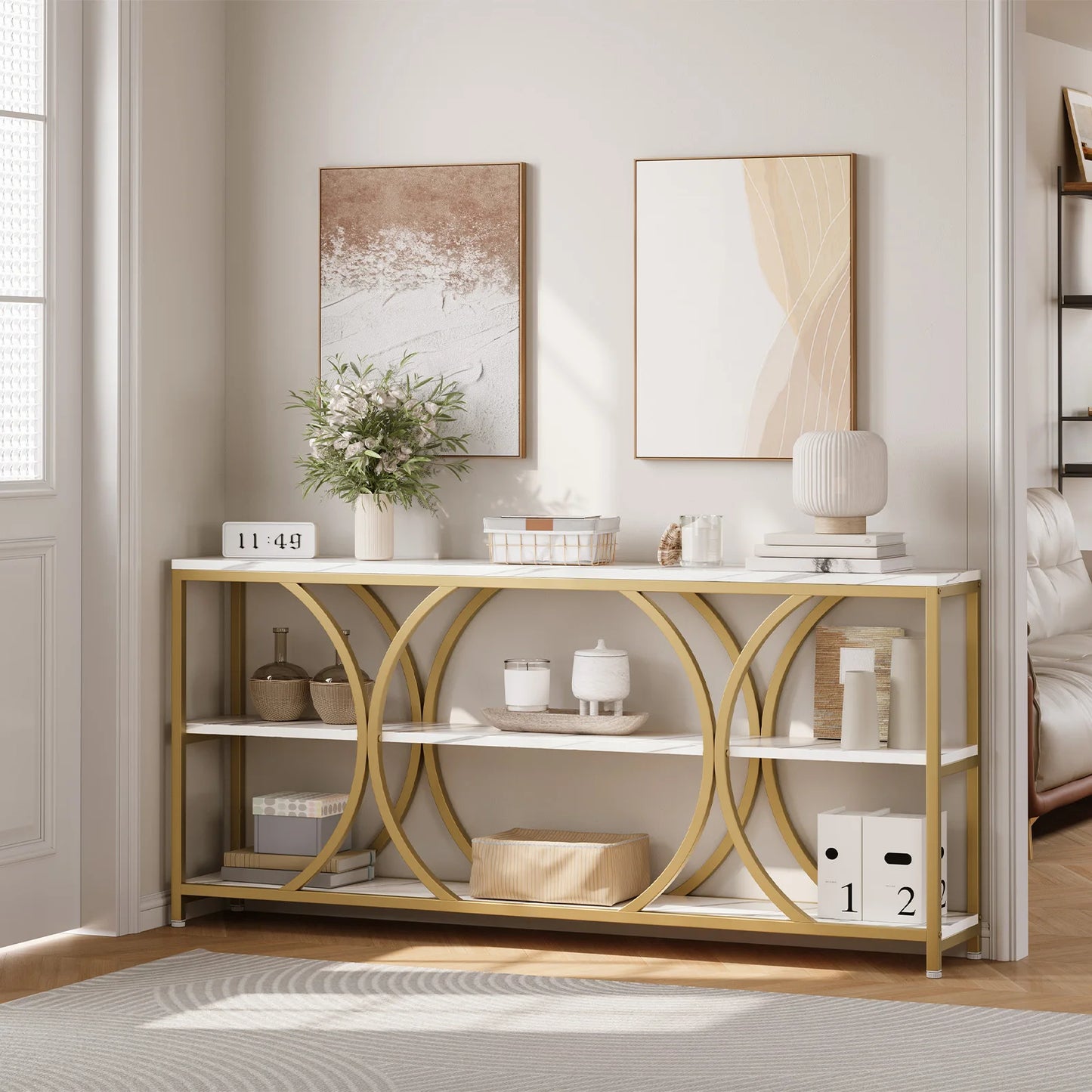 Everyday EssentialsOnline Modern Console Table With Storage