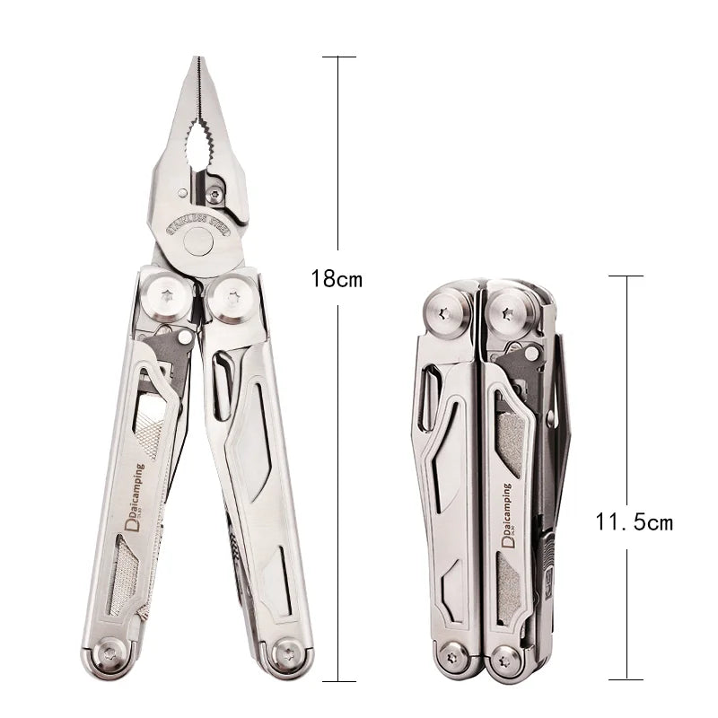 Daicamping DL30 Multitools Pliers Knife Scissors EDC Gear