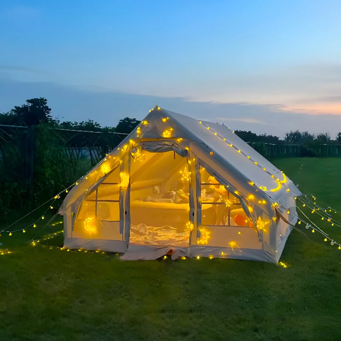 Everyday EssentialsOnline Inflatable Camping Tent Setup