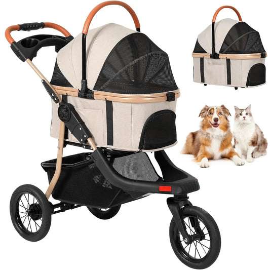 Everyday EssentialsOnline 3in1 Pet Stroller With Carrier