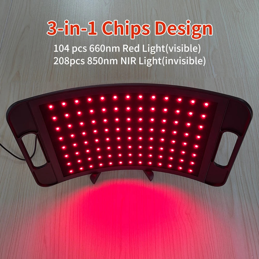 Electronic Red Light Therapy Panel for Face and Body