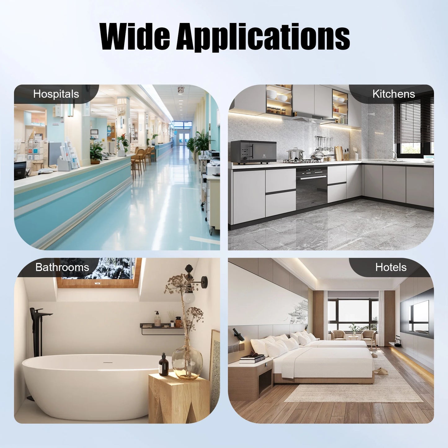 Electric Water Heater 6.5kW Instant Digital Display 220V