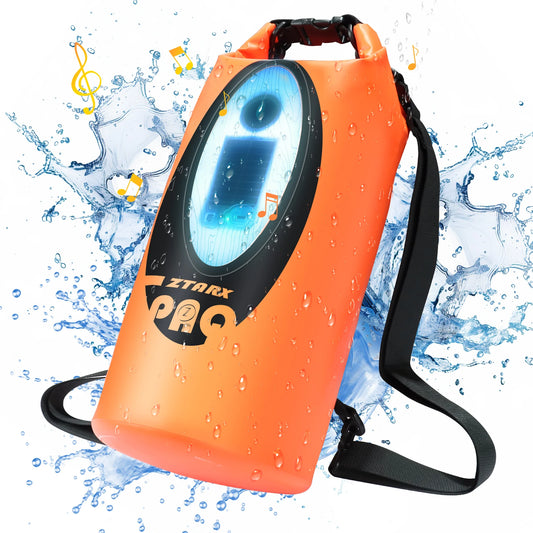 Selorss Solar Waterproof Hiking Backpack Bluetooth Speaker
