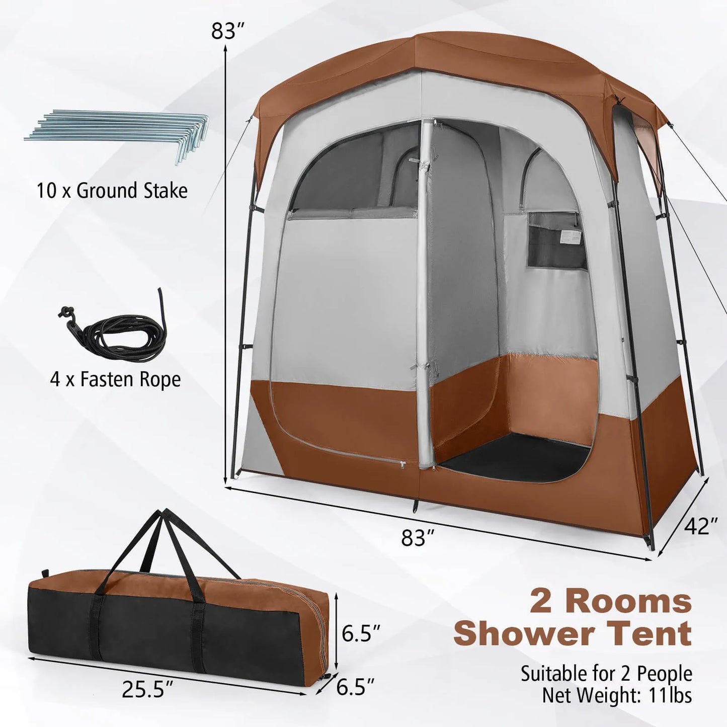 Everyday EssentialsOnline Shower Tent Privacy Shelter