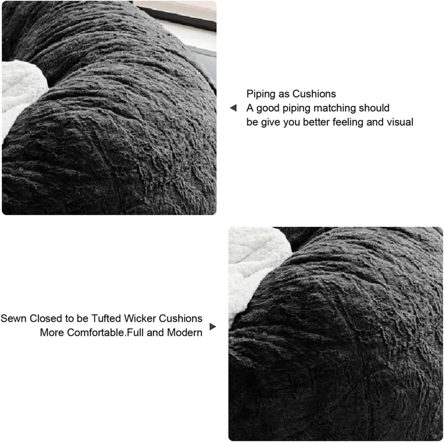 Everyday EssentialsOnline Bean Bag Chair Giant Round Comfy