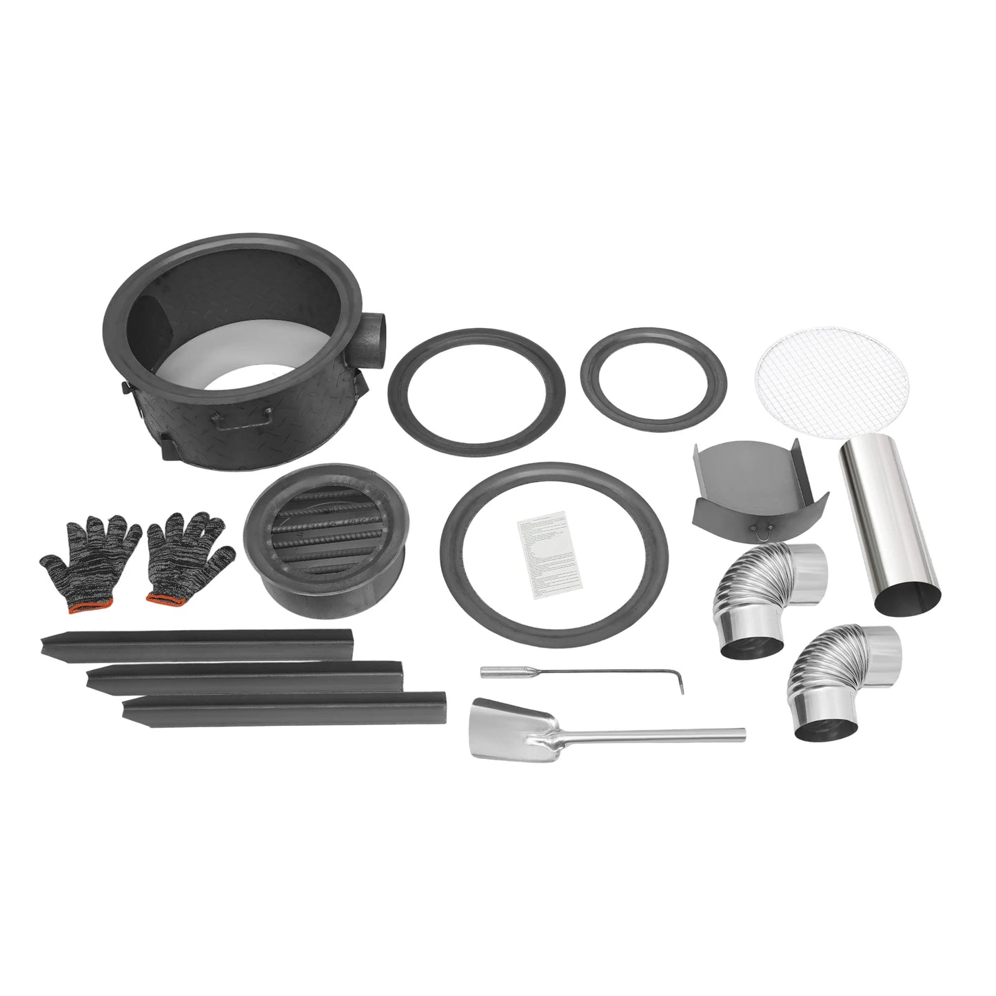 Portable Wood Burning Stove For Camping Outdoor Use