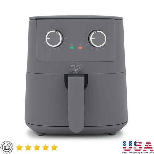 XMSJ 4.5QT Air Fryer Healthy Cooking Appliance with LED Lights