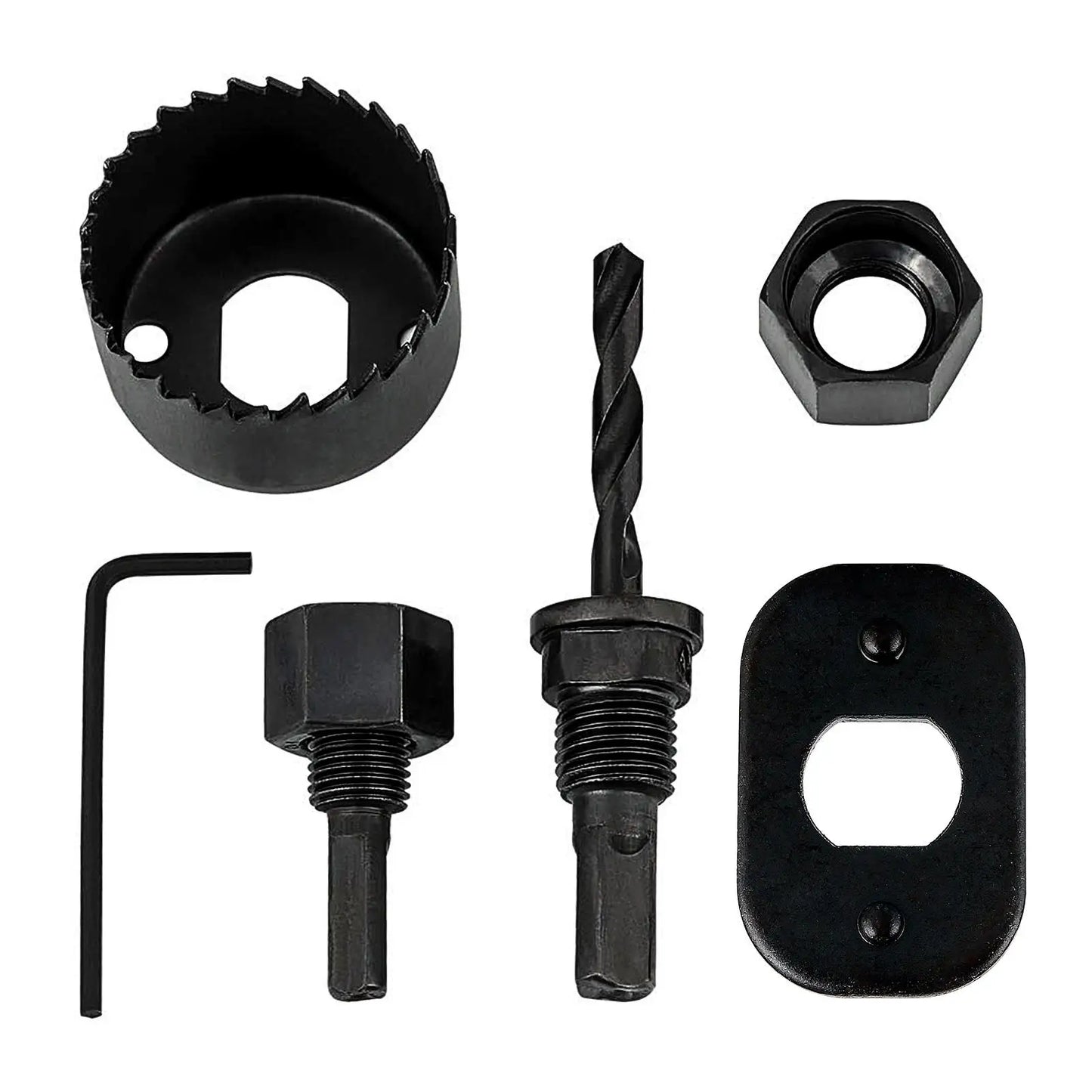 Everyday Essentials 21Pcs Hole Saw Set For Wood Metal PVC
