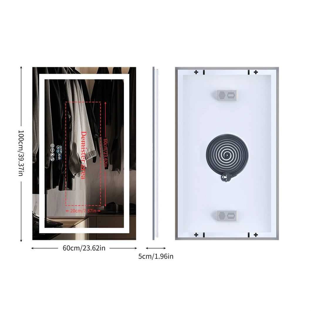 Everyday EssentialsOnline Led Vanity Mirror Bluetooth
