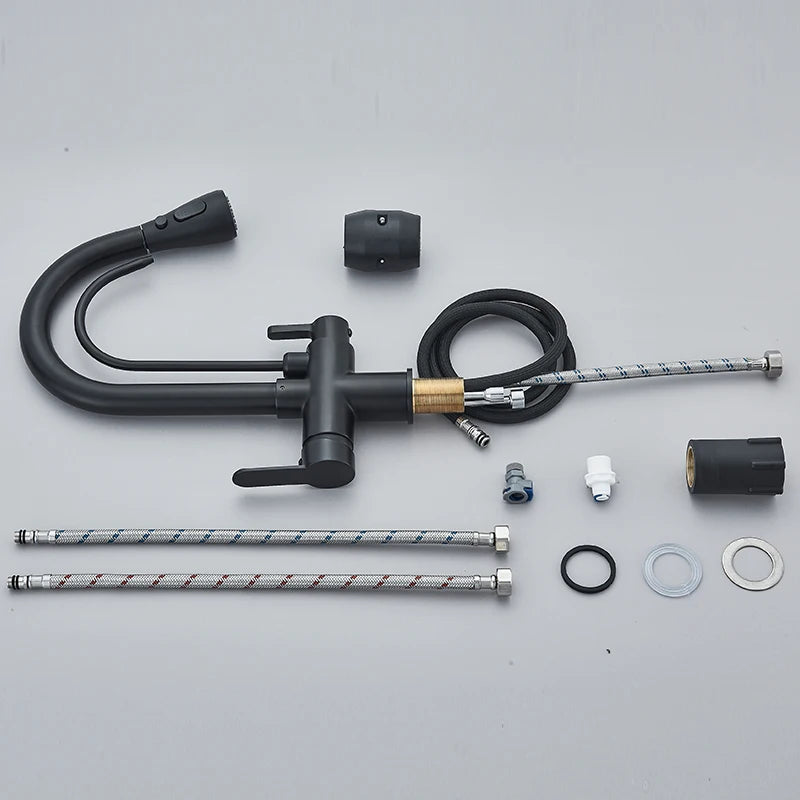 Rozin 3 Way Water Purification Kitchen Faucet 360 Degree