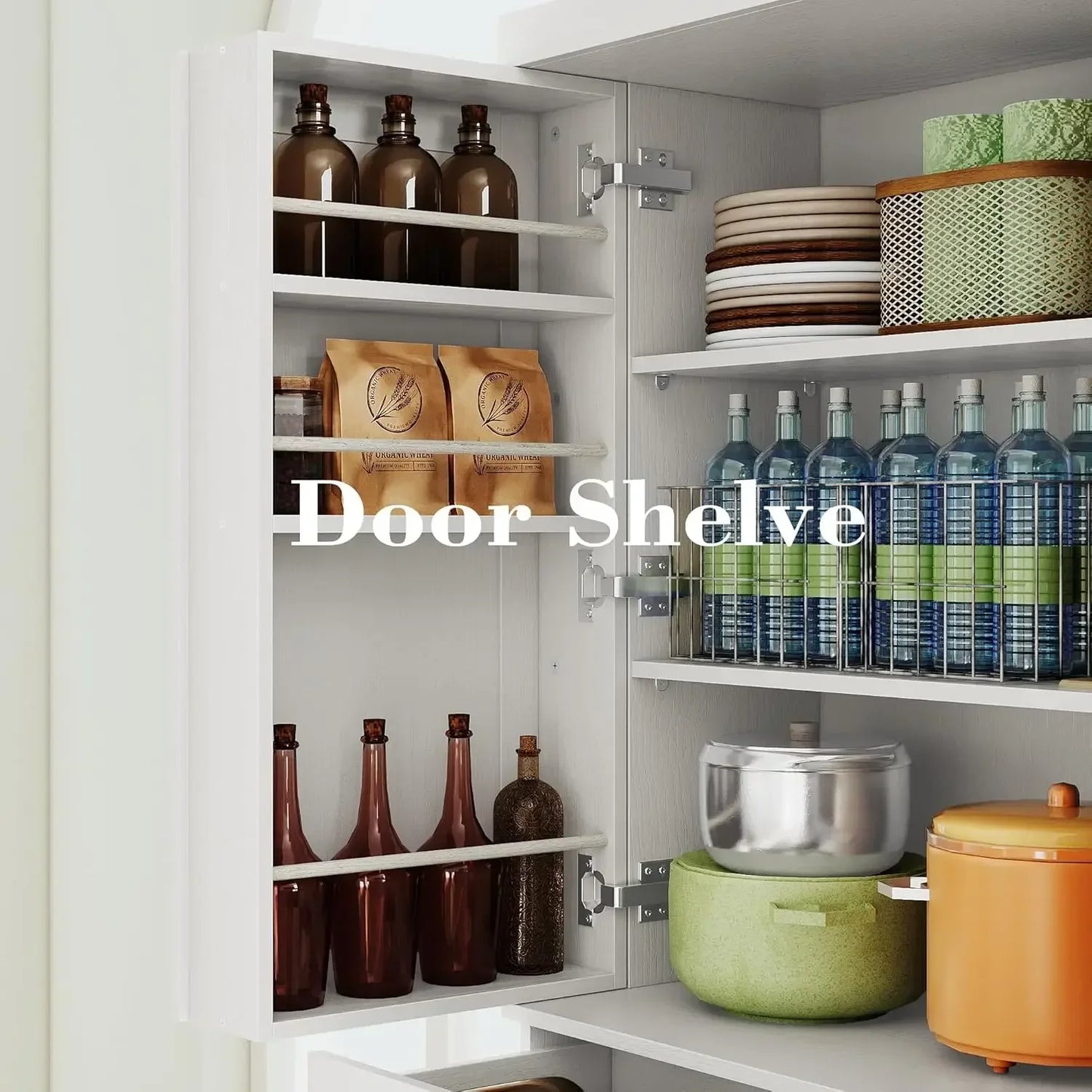 Everyday EssentialsOnline Pantry Cabinet Cupboard Drawer