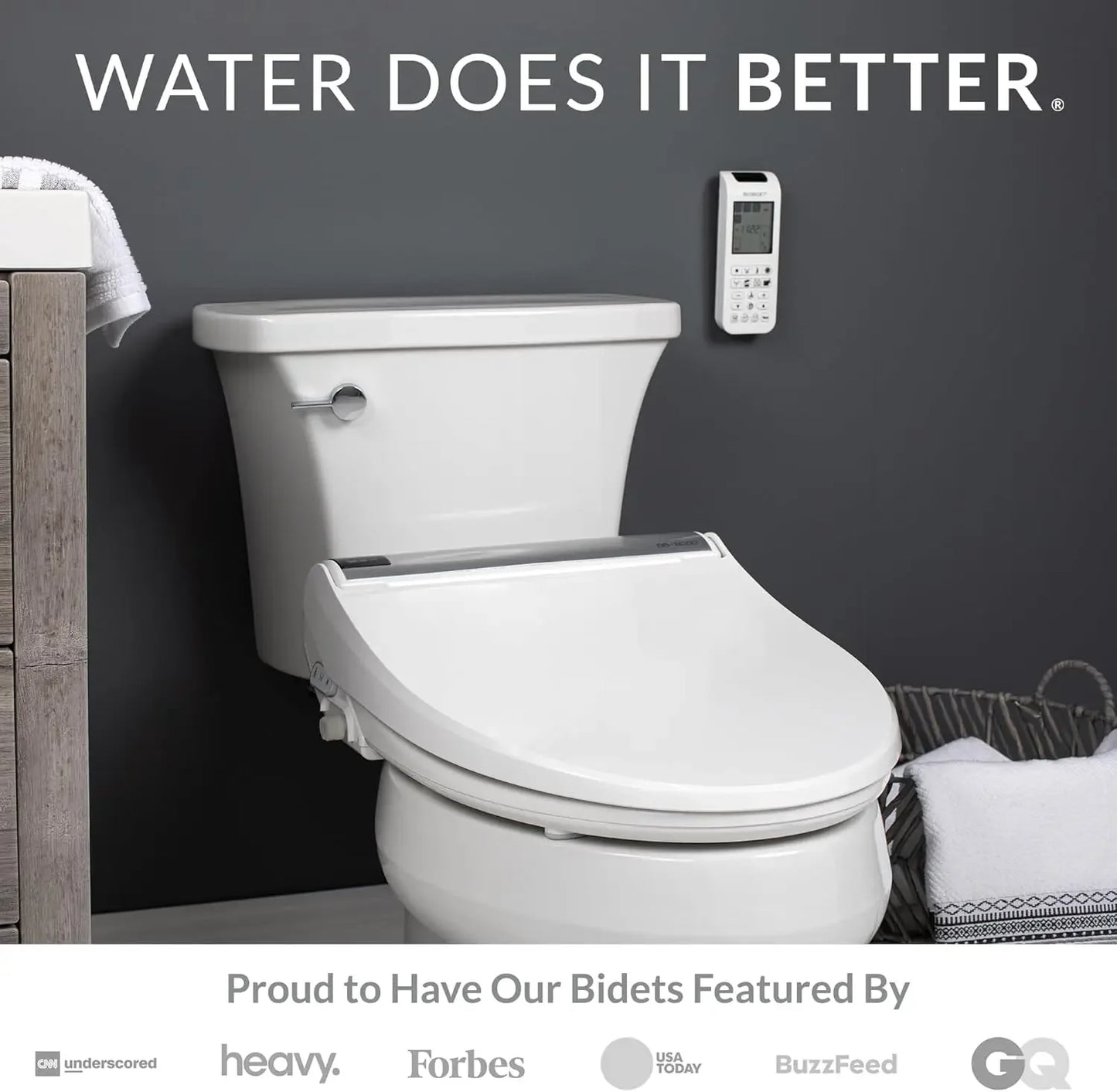 Everyday EssentialsOnline Bliss Electric Bidet Warm Water