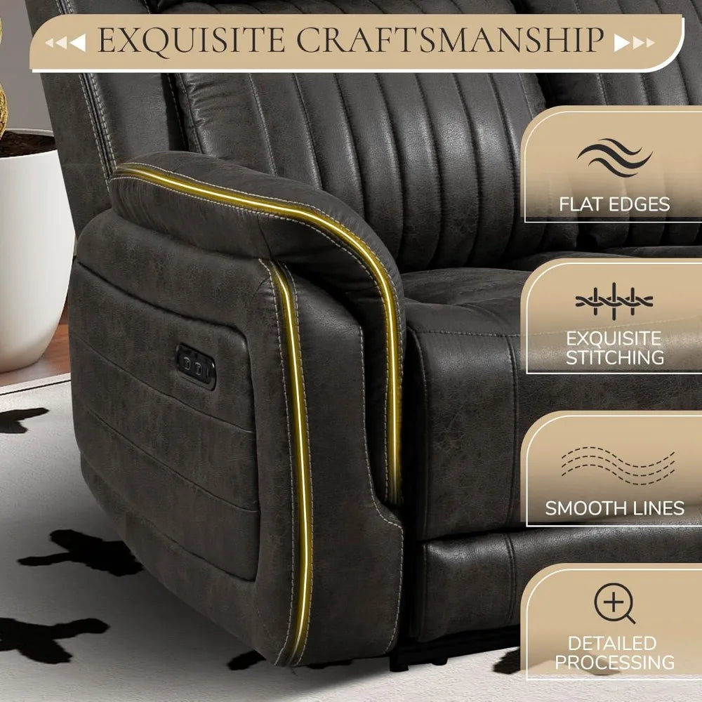 HUANZHUANG Zero Gravity Recliner USB Type C Power Headrest