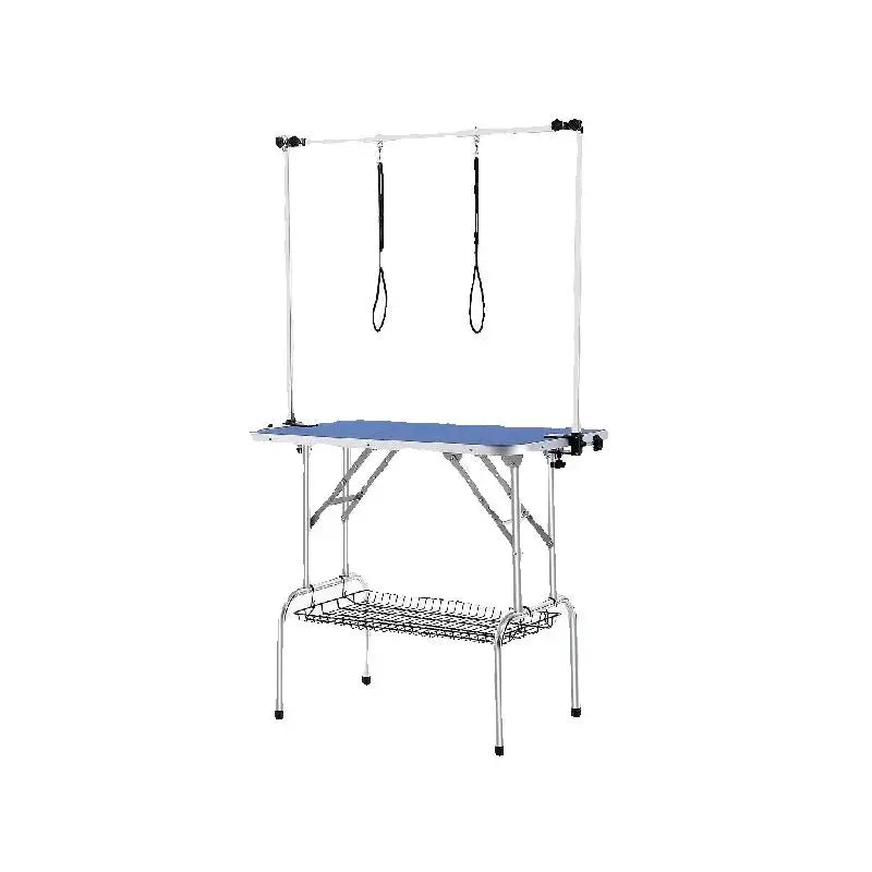 SucceBuy Pet Grooming Table Foldable Arms Clamp Dog Stand