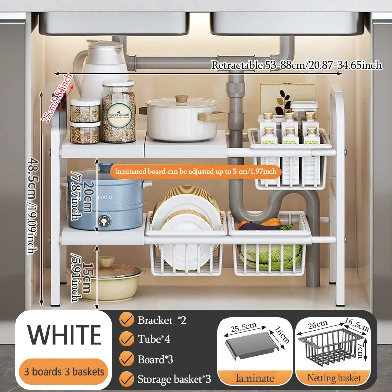 Everyday EssentialsOnline Expandable Under Sink Organizer