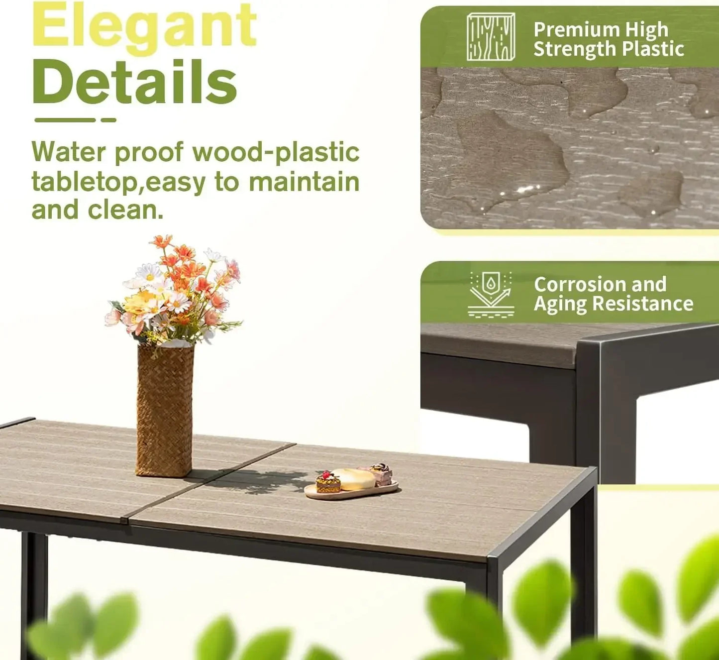 Everyday EssentialsOnline 7 Piece Patio Dining Set