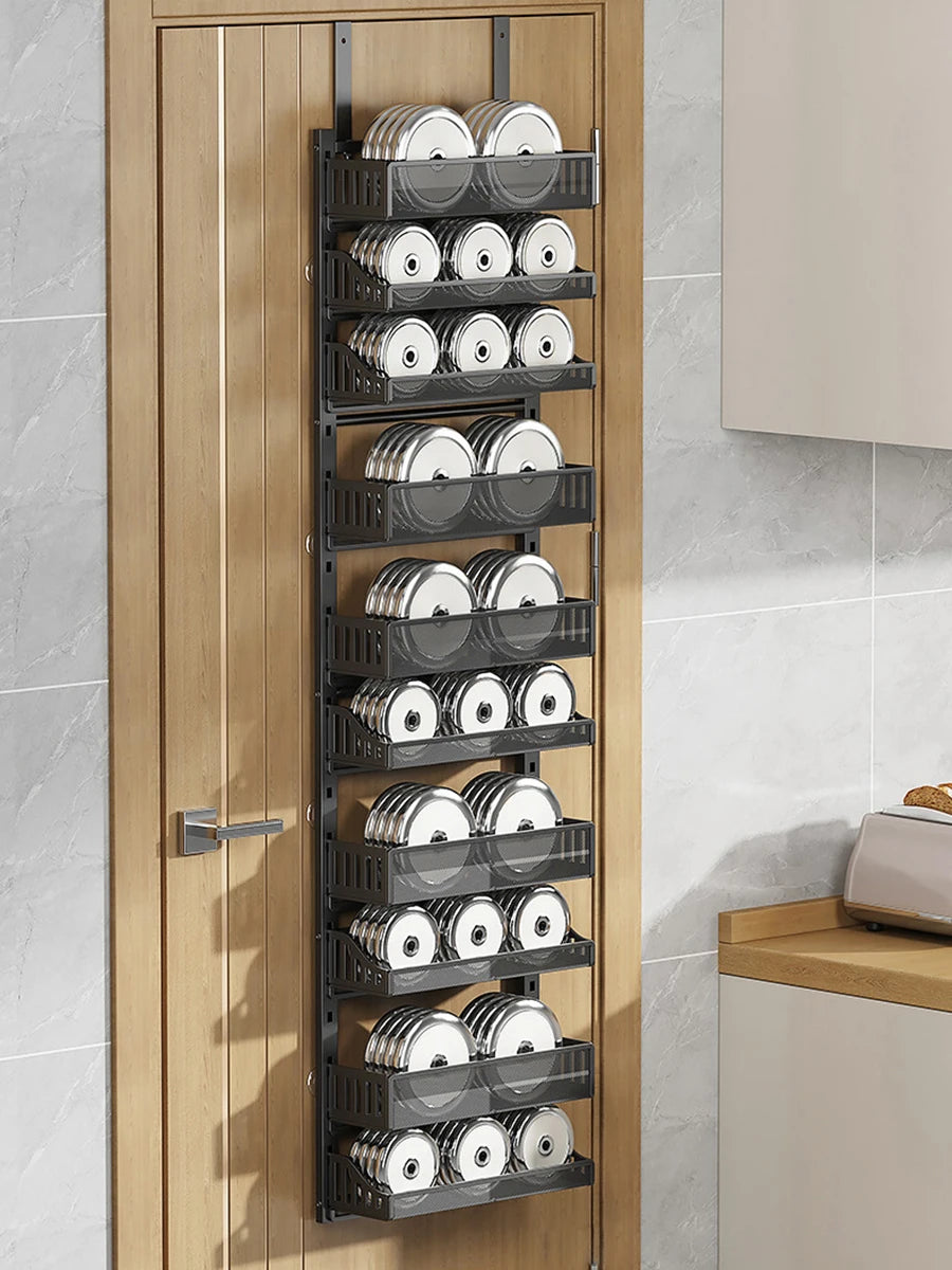 Everyday EssentialsOnline Over Door Organizer Carbon Steel