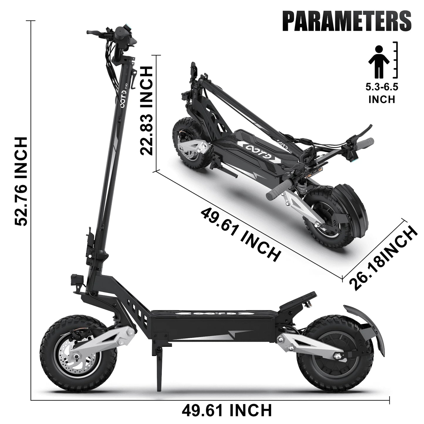 Everyday EssentialsOnline Electric Scooter 31 MPH 900W