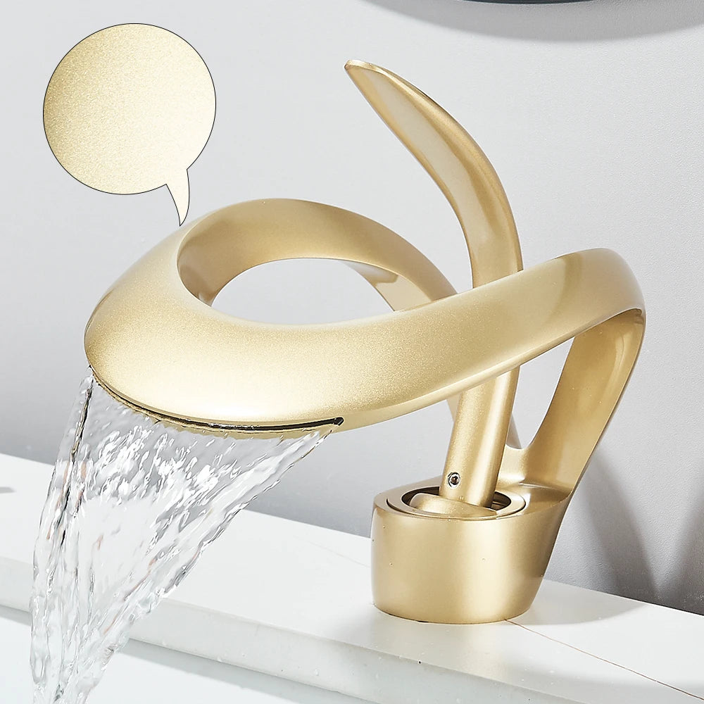 Everyday EssentialsOnline Solid Brass Waterfall Basin Faucet