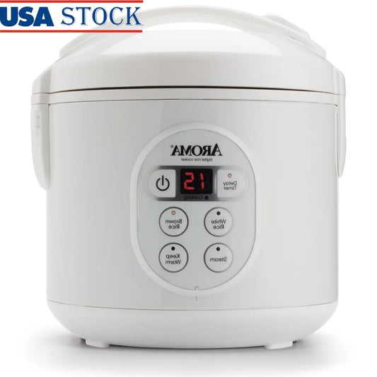 XMSJ Digital Rice and Grain Cooker with Programmable Timer